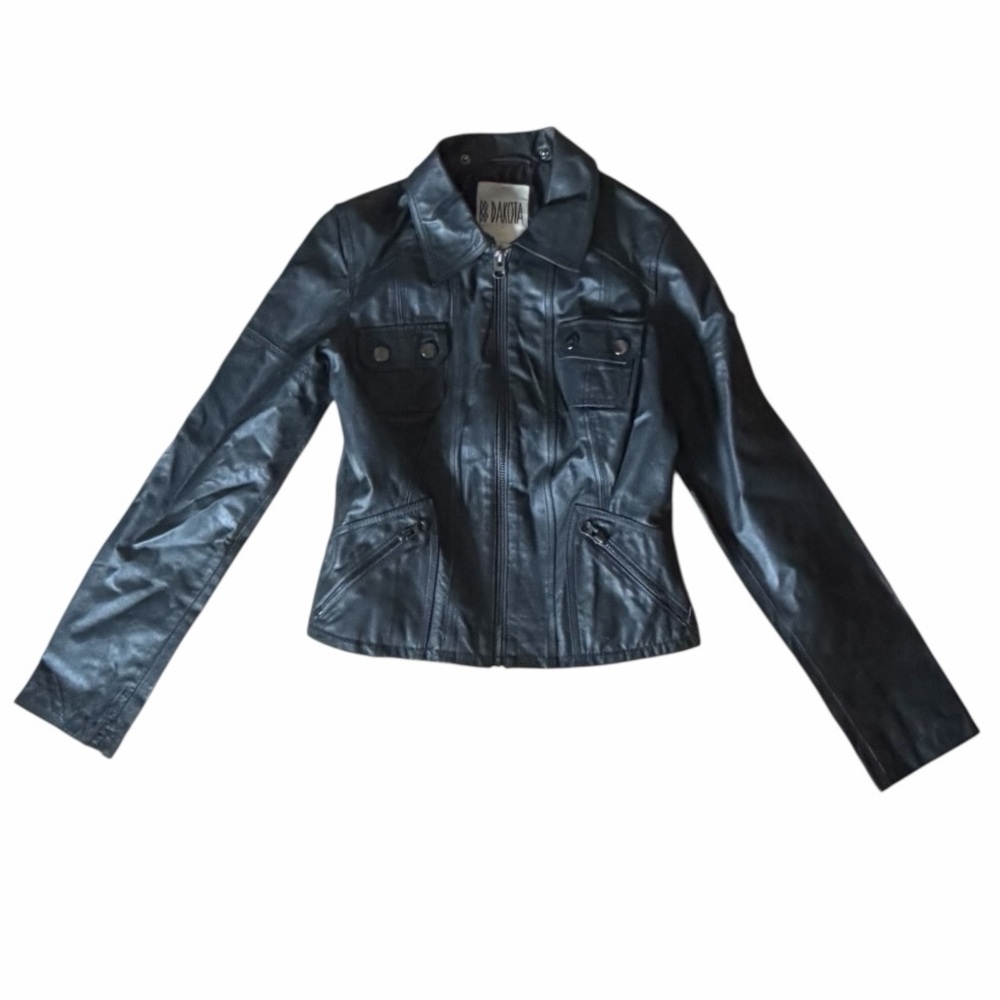 BB DAKOTA Moto Leather Jacket‎